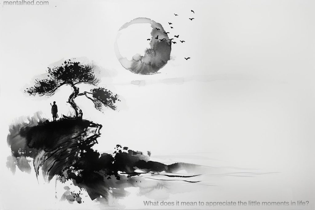 appreciate little moments in life image